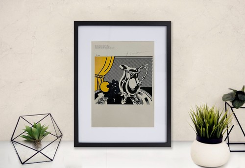 Roy lichtenstein hand - roy, hand-signed