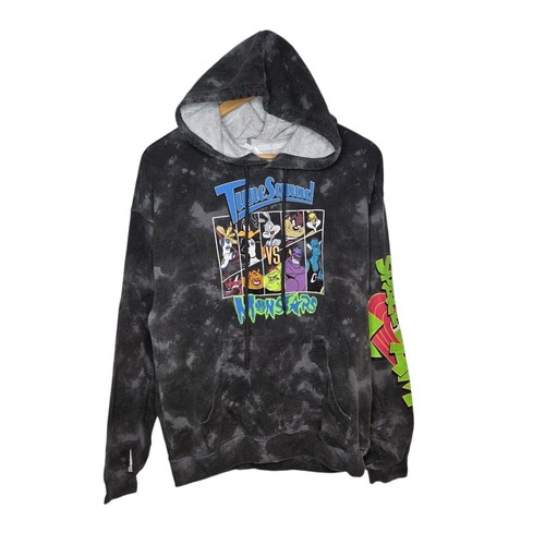 Space jam hoodie - jam, black