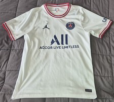 PSG JORDAN NIKE 21/22 FOOTBALL FOURTH JERSEY #7 MBAPPE SIZE L.