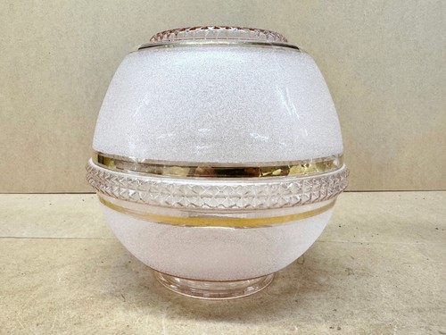 Vintage pink frosted glass - pink,