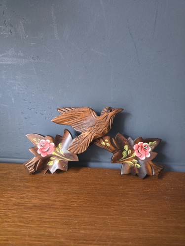 Vintage hand carved wooden - vintage,