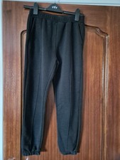 BRAND NEW GIRLS "ZARA" BLACK JOGGERS AGE 13/14 YEARS