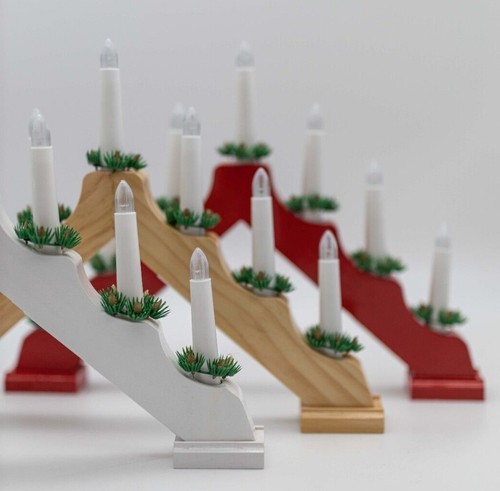 Christmas candle bridge arch - christmas,