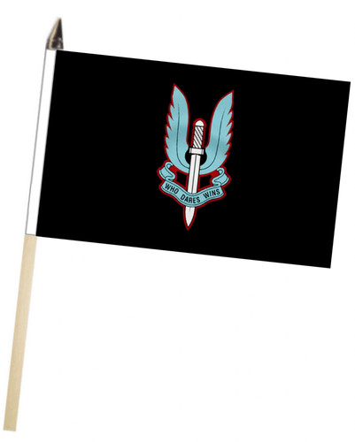 Sas large hand flag - flag, with