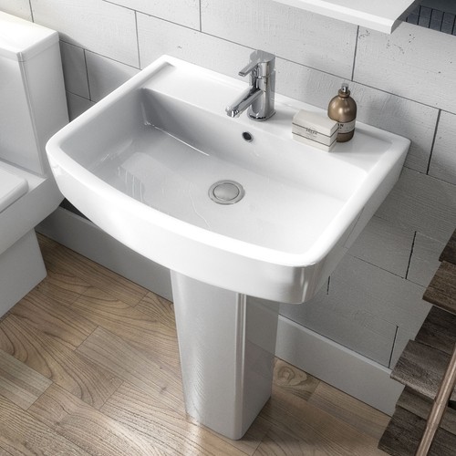 Modern square wash basin - square, &