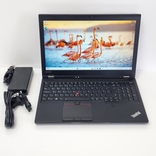 Lenovo ThinkPad P52 CAD Gaming Laptop: i7-8850H, Quadro P1000, 16GB RAM, 256GB