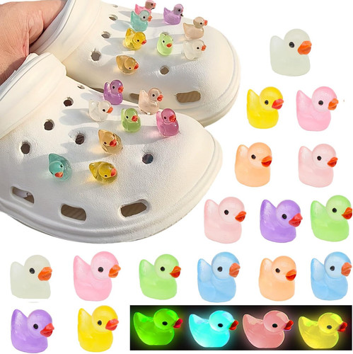 16pcs duck croc charms - croc,