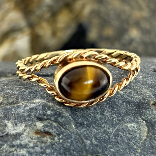 9ct 375 gold tiger - 9ct,