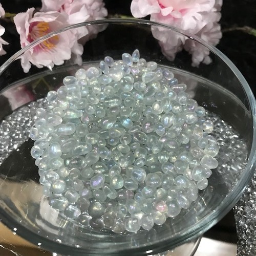 Rainbow moonstone mini - rainbow, crystal