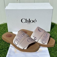 Chloe Woody Mule Slide Sandal
