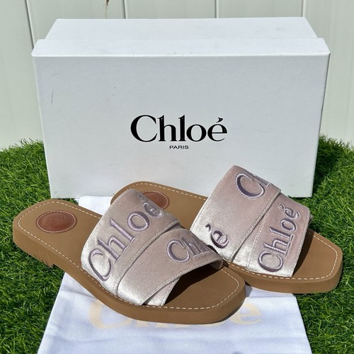 Chloe woody mule slide sandal - chloe,