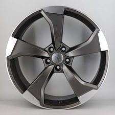 20" rotor matt grey pol alloy