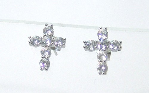 Sterling silver cross - sterling,