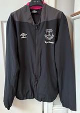 Men’s Umbro Everton FC Zip Up Track Jacket Size Large