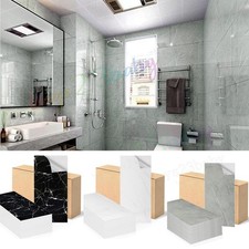 100PCS Self-Adhesive Tile Marble PVC Cladding Wall Panels for Kitchen Bathroom