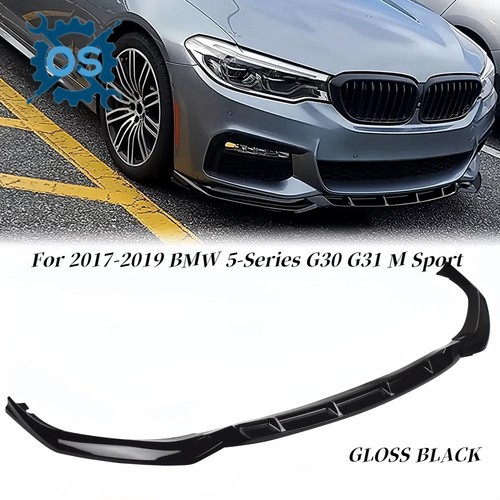 Front bumper lip spoiler - front,