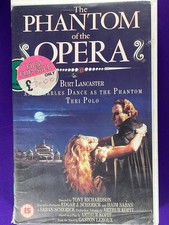 Phantom of the Opera VHS Video