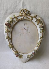 Vintage Gesso On Wood Heart