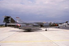 Original colour slide F-104S Starfighter MM6825/36-11 of 36 Stormo Italian AF