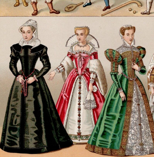 Court maids queen lace - court,
