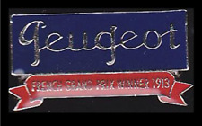 PEUGEOT - French Grand Prix Winner 1913 Lapel Pin Badge - View Advert (60)