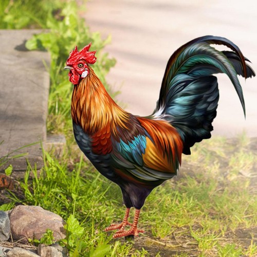 Chicken garden stake - chicken, hen