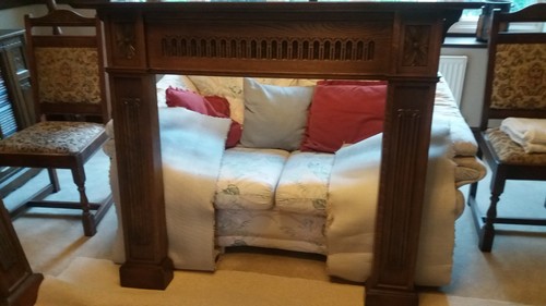 Old charm fire surround - charm,
