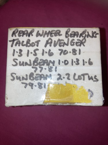 Talbot avenger 1 6 - talbot, 1.3-1.6