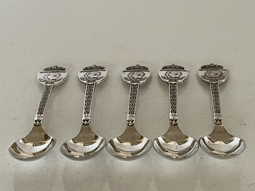 Set silver plated 1937 - of, 5