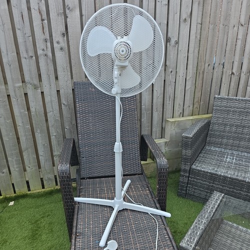 Oscillating pedestal fan - oscillating, 16