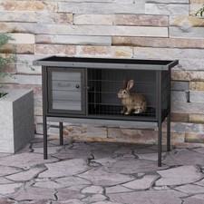 Rabbit hutch elevated with - elevated,