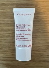 Clarins Gentle Foaming Cleanser With Cottonseed 30ml - New & Sealed
