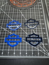 2pc Abs Harley Tank Emblem 