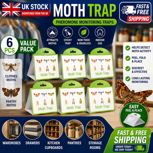 Pheromone moth traps - 6x,