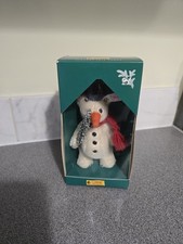 Steiff 1999 Christmas Snowman  Limited Edition 670428