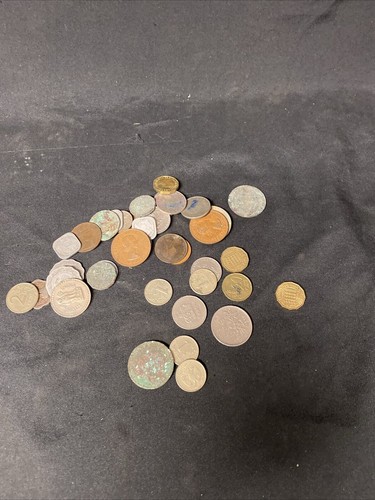 Foreign uk old coins - 40,