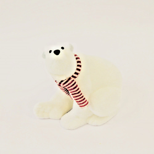 Christmas polar bear - christmas, with
