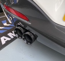 Bmw carbon fiber exhaust tips - carbon,