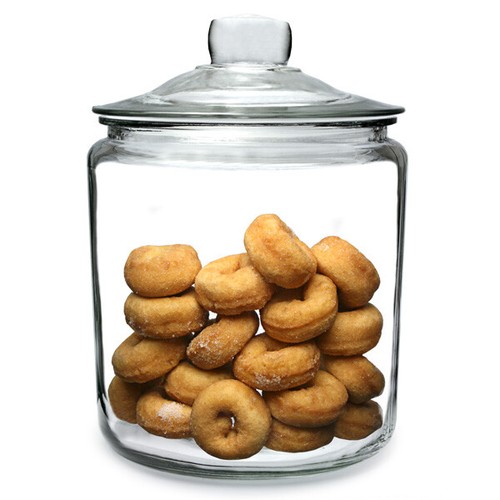 Utopia biscotti jar - biscotti, large