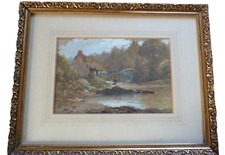 Robert Frier (1855-1912) Antique Scottish Rural Scene Watercolour