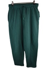 ZARA Green Joggers size M Womens Wide Leg Casual Outdoors Outerwear