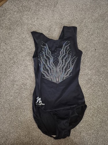 Milano black leotard - black,