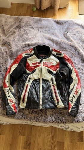 Spidi track leather motorcycle - track,