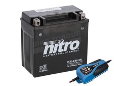 Nitro NTX14 AGM Gel Battery +