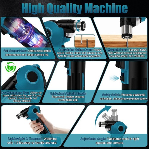 Cordless nail hammer battery - cordless,