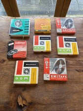 Vintage Job Lot Of 8 EMI Reel