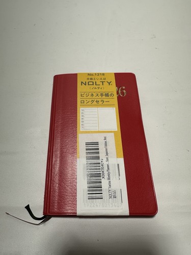 Nolty noritsu weekly planner - weekly,