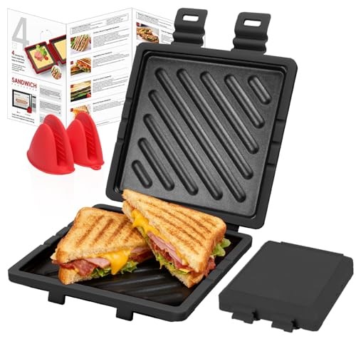 Microwave toastie sandwich - microwave,