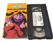 Elmo Says Boo (VHS, 1997) Very