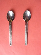 Viners SABLE: Two Very Dainty Coffee Spoons (10cm) Great Condition, FREE POSTAGE